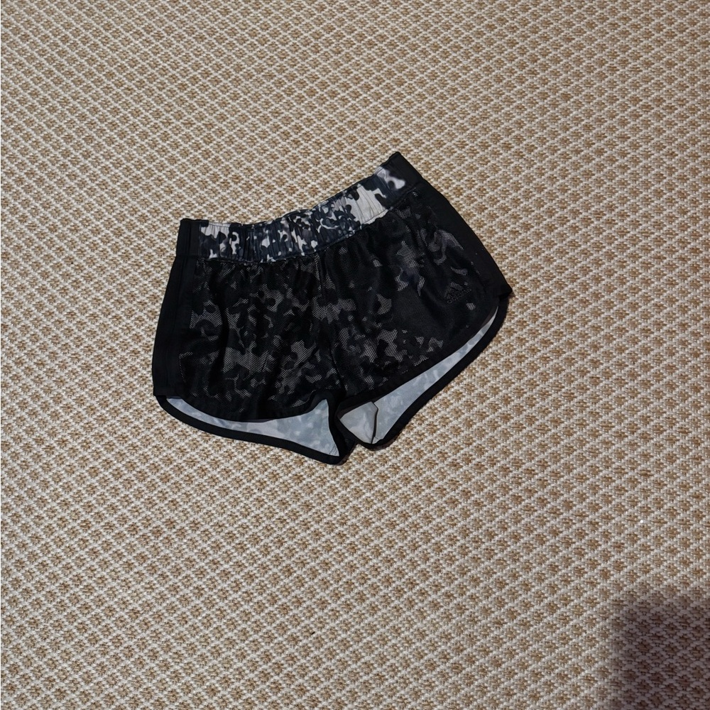 Black and Gray Women's athletic Shorts